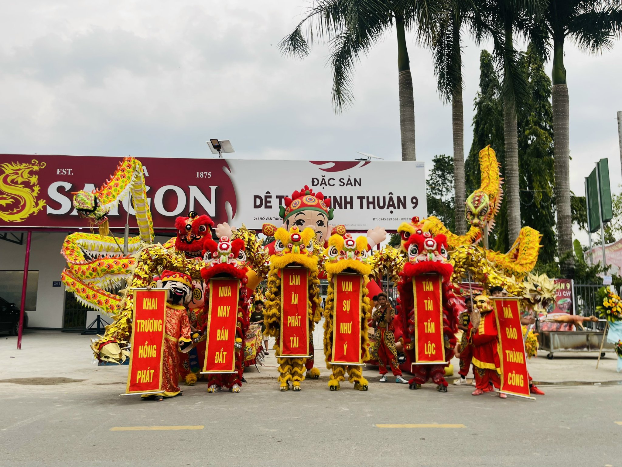 Dịch Vụ Múa Lân Khai Trương