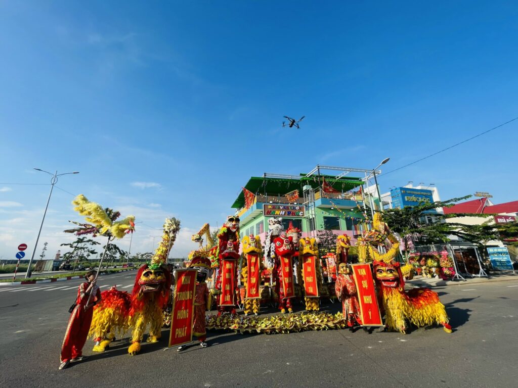 Lân đẹp tại Rose Event